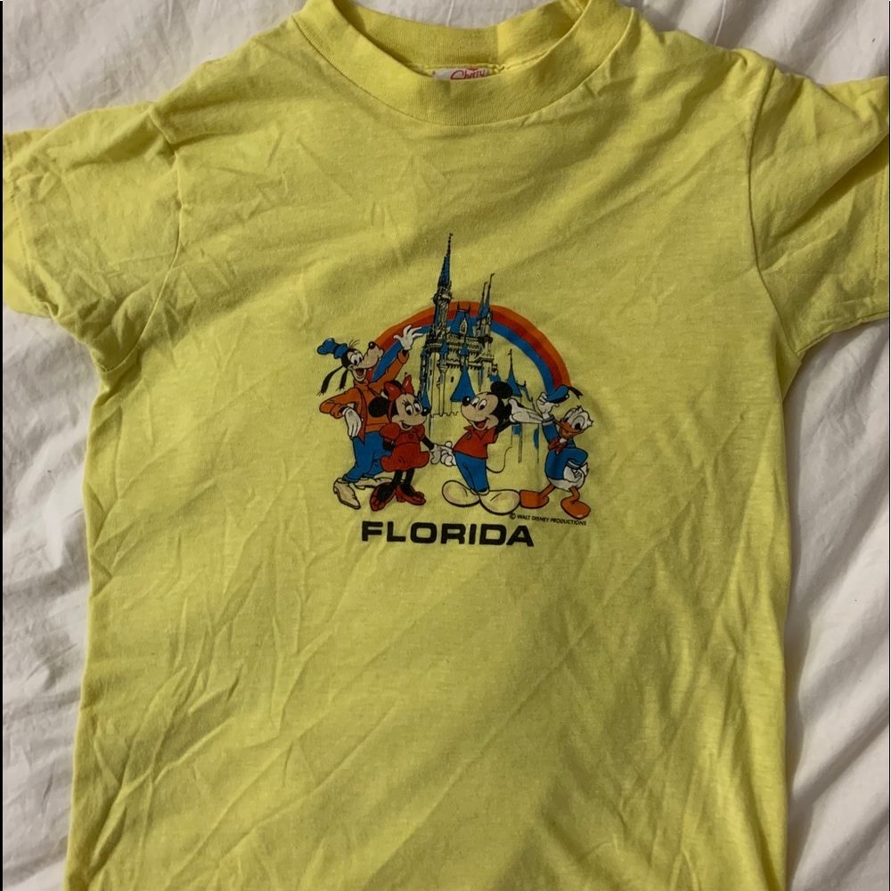 vintage florida disney graphic tee